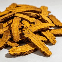 Poudre de chlorhydrate de berbérine de haute qualité, extrait de Rhizoma Coptidis 98% à base de plantes