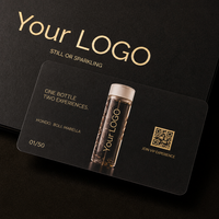Luxuriöses Metall-VIP-Mitgliedskarten-Set mit Umschlag und Anleitung, Individuelles Logo mit Goldfolienprägung für Club, Hotel, Marke
