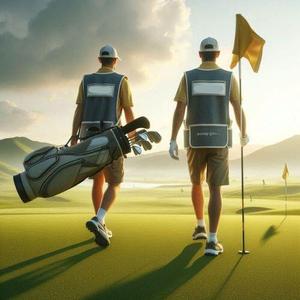 Gilet de Caddie de Golf Event Pro Tour, Personnalisable avec Nom, Sans Manches, en Coton et Polyester Respirant, avec Poches Frontales Fendues, Faible MOQ - Product Image 3