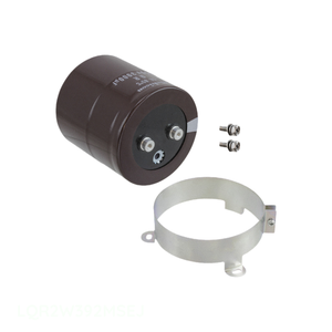 Distribuidor Autorizado, Condensador de Aluminio LQR2W392MSEJ de 3900 uF, 20%, 450V, Montaje en Chasis con Tornillo - Product Image 1