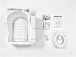 Lavabo per Wudu, <span class=keywords><strong>Lavapiedi</strong></span> Wudumate. Accessorio Shattaf + Tubo Flessibile. Primo Lavabo Portatile per Wudu con Serbatoi per Acqua Pulita e Usata - Product Image 6