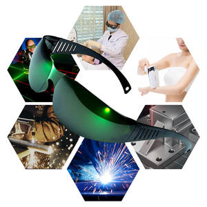 Lunettes de sécurité laser diode 808 nm sans monture, lunettes de protection certifiées ANSI Z87.1 et CE EN166 pour le soudage et la découpe - Product Image 6