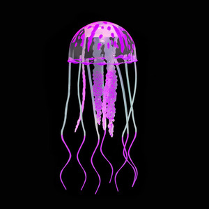 Simulación de medusas pequeñas y medianas peceras decoración gel de sílice red flotante acuario rojo decoración de paisaje - Product Image 4