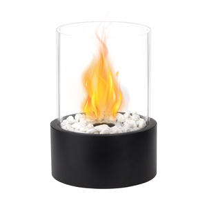 <span class=keywords><strong>Chimenea</strong></span> <span class=keywords><strong>de</strong></span> Etanol <span class=keywords><strong>de</strong></span> Mesa Redonda Negra con Piedras, <span class=keywords><strong>Chimenea</strong></span> <span class=keywords><strong>de</strong></span> Bioetanol sin Ventilación (Envío Gratuito) - Product Image 5