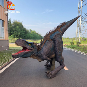Costume de dinosaure <span class=keywords><strong>Triceratops</strong></span> grand format, réaliste et mis à jour - Product Image 6