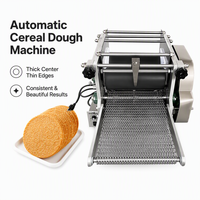 Machine commerciale automatique pour tortillas de maïs, machine à tortillas mexicaines en acier inoxydable, machine à former des coques de tacos, machine à façonner la pâte