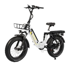 Bicicleta Eléctrica de Montaña con Llantas Gruesas 2024, 500W 750W 1000W, Plegable, 48v, para Adultos - Product Image 3