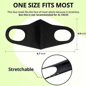 Minimalisme moderne Service OEM Masque de sport personnalisé confortable en soie glacée respirant pour la protection du visage et du cou - Product Image 5