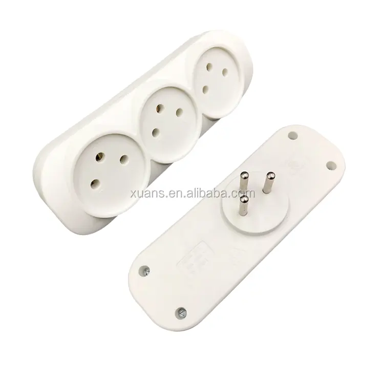 Sii Goedgekeurd Israël Elektrische Plug 3 Manier Stopcontact Adapter Socket