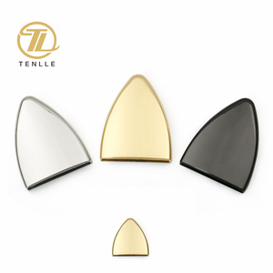 Accesorios de hardware de Metal, bolsa de cuero de cola triangular, clip de cremallera de enchufe de aleación - Product Image 4