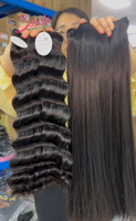 Lots de Cheveux Vietnamiens Bruts Non Transformés à Double Trame, Provenant d'un Seul Donneur, Qualité Professionnelle, Vente en Gros, 100% Naturels, Cuticules Alignées, Cheveux Humains