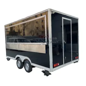 2024 ew Arrival Seasoning Fast Food Trailer European Australia Standard Kitchen Equipment