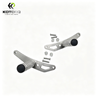 KOTORQ Repose-pieds de freinage en aluminium CNC pour YOZMA IN10 IN10 Pro, universel gauche/droite, pour moto électrique tout-terrain, amélioration