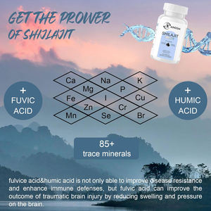 แคปซูล shilajit ส่งตรงจากโรงงานแคปซูล shilajit สีทองมอสจากทะเล Ashwagandha เสริมสร้างภูมิคุ้มกันสำหรับผู้ใหญ่ - Product Image 3
