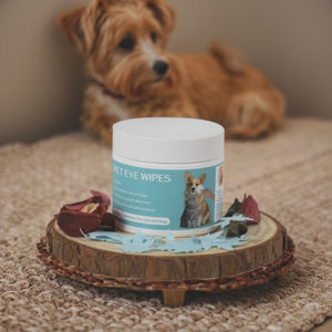Lingettes de nettoyage pour les yeux en coton de marque <span class=keywords><strong>privée</strong></span> pour animaux de compagnie, détachant doux et naturel pour chiens et chats - Product Image 3