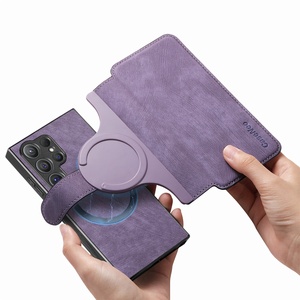 Funda Magnética con Bloqueo RFID y Tarjetero para <span class=keywords><strong>Samsung</strong></span> <span class=keywords><strong>Galaxy</strong></span> A57 S25 S26 <span class=keywords><strong>Ultra</strong></span>, Funda Protectora Completa para Teléfono - Product Image 6