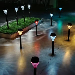 Lampe solaire <span class=keywords><strong>automatique</strong></span> de jardin Lumière ambiante Veilleuse Lampe de pelouse extérieure étanche avec fonction de crépuscule - Product Image 6