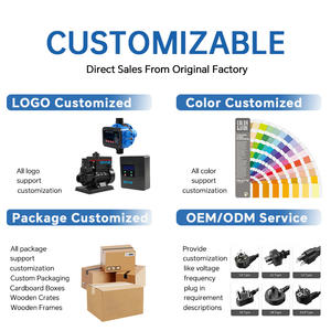 Pompe de surpression d'eau domestique haute efficacité et durable avec contrôleur de pression intégré pour le marché mondial - Product Image 4