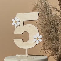 Wiederverwendbare Acryl-Kucheneinsätze im Ins-Stil für den ersten Geburtstag des Babys und Partykuchen-Dekorationen & Geschenke