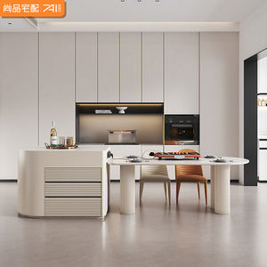 <span class=keywords><strong>Isola</strong></span> da Cucina Moderna e Lussuosa Wision, Personalizzabile, Multifunzionale, Modulare, Ecologica e Ignifuga, Autoportante - Product Image 4