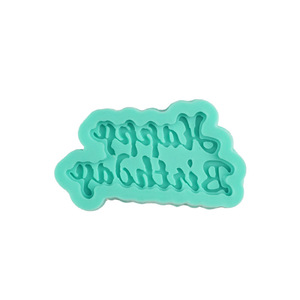 Happy Birthday Fondant <b>Cake</b> Silicone Mold Rectangle Baking DIY Chocolate Mold Birthday <b>Cake</b> <b>Decorating</b> <b>Supplies</b> - Product Image 2