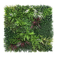 Hôtel Restaurant Hall Toit Feuille Verte Herbe Panneau Mural Verdure Herbe Artificielle Plafond Feuilles Suspendues Plante pour Plafond D