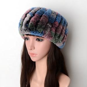 Newest Real Rex Rabbit <strong>Fur</strong> Ring Scarf Women Knitted Real Rex Rabbit <strong>Fur</strong> Scarves Warm Soft Good Elastic Natural <strong>Fur</strong> Neckerchief - Product Image 2