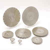 Disque de coupe double face électro-plaqué 115 mm M14 - Haute qualité pour meuleuse d'angle