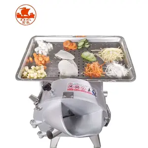 Sıcak satış otomatik yaprak sebze parçalayıcı makinesi biber patates biber muz Parsely dilimleme kesme makinası