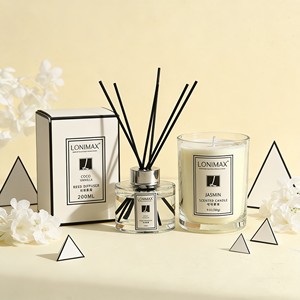 Bougie en verre artistique personnalisée de 8 oz et 12 oz en cire de soja, de haute qualité, pour aromathérapie, décoration, quatre couleurs, <span class=keywords><strong>Edison</strong></span>, Saint-Valentin - Product Image 3