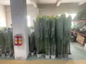 Bonsaï Artificiel Moderne d'Intérieur Décoration Maison, Pot en Plastique Certifié UV, Faux Olivier pour Aménagement Paysager de Jardin - Product Image 6