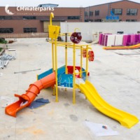 Toboggan aquatique en fibre de verre pour enfant et adulte, équipement de parc aquatique, Offre Spéciale