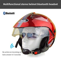 Casque sans fil BT8 pour moto, casque sans fil pour casque de moto avec réponse automatique