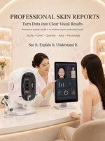 Analyseur de peau IA 36MP, scanner facial 3D, testeur de peau intelligent, équipement d'analyse faciale multi-spectre