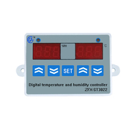 Thermomètre numérique Hygromètre Extension de cils LCD Température Humidité Compteur de cils Station météo Horloge