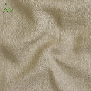 100% tissu de <span class=keywords><strong>lin</strong></span> solide <span class=keywords><strong>Beige</strong></span> naturel tapisserie d'ameublement tissée écologique pour la décoration intérieure pour chemises et robes pour filles et garçons - Product Image 4