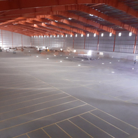 Nave Industrial Prefabricada de Acero de Gran Envergadura 148.8x63m con Entrepiso Metálico