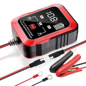 <span class=keywords><strong>Chargeur</strong></span> de <span class=keywords><strong>batterie</strong></span> <span class=keywords><strong>6V</strong></span> <span class=keywords><strong>12V</strong></span> <span class=keywords><strong>avec</strong></span> câble adaptateur ASE, charge rapide pour moto, tondeuse à gazon, <span class=keywords><strong>batterie</strong></span> de voiture <span class=keywords><strong>avec</strong></span> protection de sécurité - Product Image 5