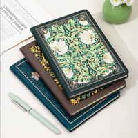 Carnet A5 en cuir PU avec logo personnalisé, couverture rigide, pages lignées épaisses, journal, vente en gros, agenda de bureau, planificateur d'affaires