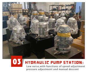 Недорогие гидравлические вертикальные грузовые лифты с направляющими рельсами для подъема грузов: гидравлический направляющий лифт 200-1000 кг - Product Image 4