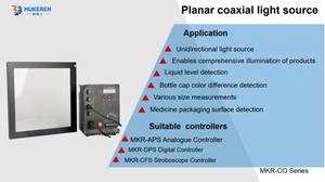 Atölye kullanımı için LED düz koaksiyel ışık kaynağı 150x150mm kısılabilir makine görüş renk sapmaları muayene - Product Image 4
