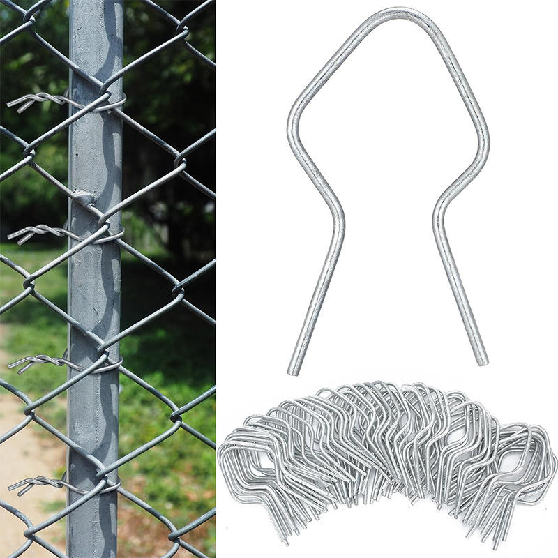 11 Gauge Galvanized Steel Tie Easy Twist Preformed Fencing Clip T Post ...