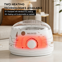 Máquina de Derretir Cera Depilatoria de 45W y 500ml con Logotipo Personalizado, Calentador de Cera Eléctrico para Depilación, para Derretir Cera Dura y Suave