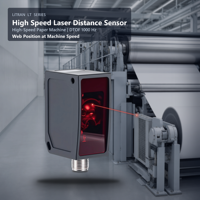 Capteur de distance laser haute vitesse DT35 DTOF 1000Hz 10m IP65 pour la positionnement en bande à la vitesse de la machine, service de marque privée