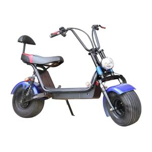 Scooter électrique à pédales <span class=keywords><strong>Leon</strong></span> 1000W Citycoco 2 roues grande moto vitesse unique 60V cadre en acier scooter électrique Tube batterie - Product Image 6