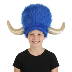 Casco Vikingo Con Cuernos De Plástico – Sombrero De Fiesta Para Halloween Y Disfraces – Unisex Adulto – Ideal Para Cosplay Y Carnaval