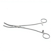 Pinces chirurgicales courbées pour artères, type moustique, en acier inoxydable, manuelles