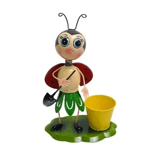 Penjualan Terbaik pot lebah hewan pot sukulen pot bunga untuk hidup atau tanaman buatan dalam ruangan luar ruangan dekorasi taman
