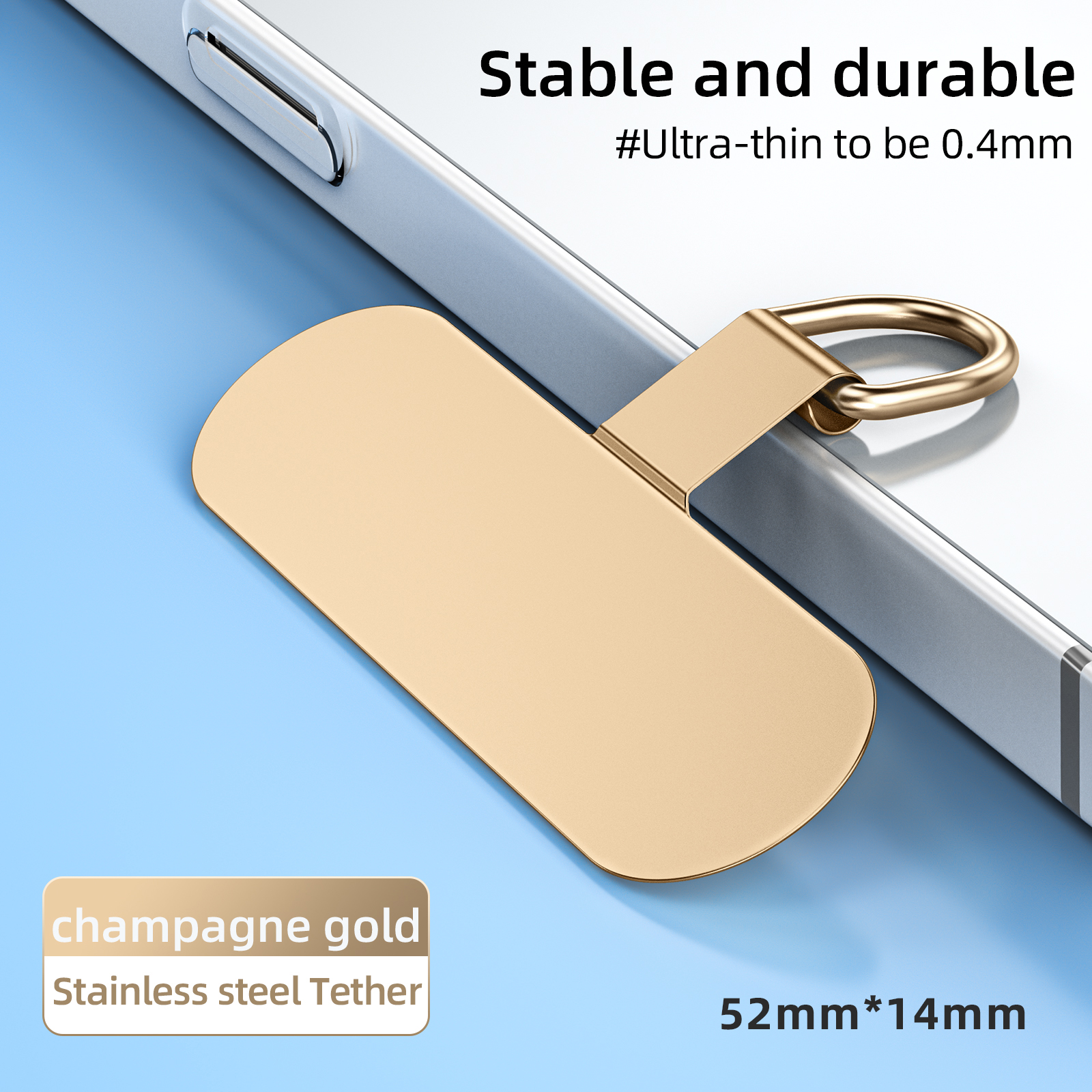 Small Champagne gold-Step style