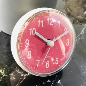 Phòng tắm nhà bếp 7cm nhỏ hút cốc đồng hồ không thấm nước chống sương mù thạch anh bảng đồng hồ treo tường - Product Image 2